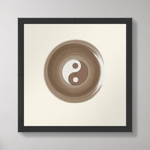 Poster Zen Wall Art, Minimalist Design, Neutral C