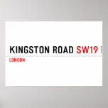 KINGSTON ROAD  Posters