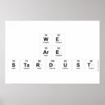 We
 Are
 Stardust  Posters