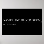 Xavier and Oliver   Posters