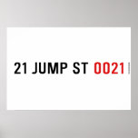 21 JUMP ST  Posters