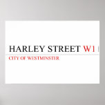 HARLEY STREET  Posters