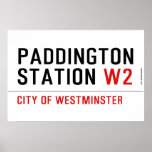 paddington station  Posters