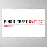 Pinkie treet  Posters