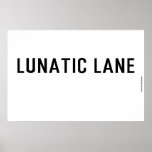 Lunatic Lane   Posters