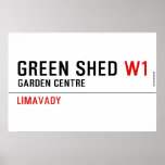 green shed  Posters