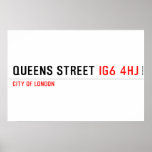 queens Street  Posters