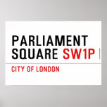 parliament square  Posters