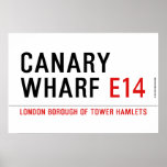 CANARY WHARF  Posters