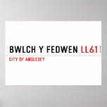 Bwlch Y Fedwen  Posters