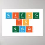 science 
 is 
 great  Posters