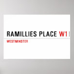 Ramillies Place  Posters