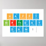 Happy
 Birthday
 Dani!  Posters