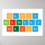 HAPPY
 BIRTHDAY
 BREIONI  Posters