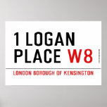 1 logan place  Posters