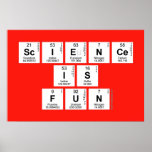 Science
 is 
 fun  Posters