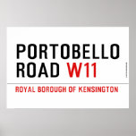 Portobello road  Posters