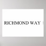 Richmond way  Posters