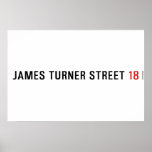 James Turner Street  Posters
