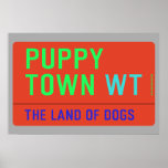 Puppy town  Posters