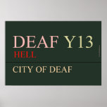 deaf  Posters