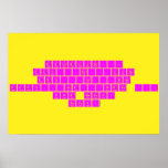 Excercise... Exc...er...cise Exs...ar...sise Eggs...are...sides ... For bacon! BACON!  Posters