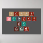Happy
 Birthday
  Sir 
 Aslam  Posters