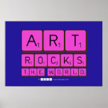 ART
 ROCKS
 THE WORLD  Posters
