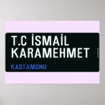 T.C İSMAİL KARAMEHMET  Posters