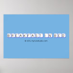 Breakfast In Bed  Posters