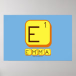 E
 EMMA  Posters