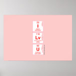 I
 Lv
 U  Posters