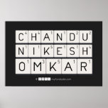 chandu 
 Nikesh
 omkar  Posters