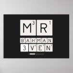 MR
 BAHMAN
 3VEN  Posters