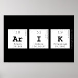 Arik  Posters