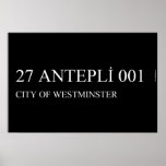 27 ANTEPLİ 001  Posters