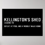 Kellington's shed  Posters