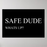 safe  Posters