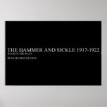 the hammer and sickle  Posters