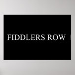 FIDDLERS ROW  Posters
