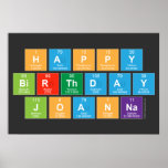 Happy
 Birthday
 Joanna  Posters