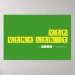yep
 very legit  Posters