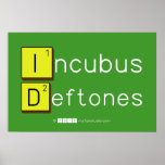 Incubus
 Deftones  Posters