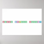 Happy Birthday saddie  Posters