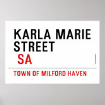 Karla marie STREET   Posters