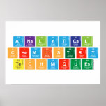 Analytical
 Chemistry
 Techniques  Posters
