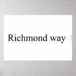 Richmond way  Posters