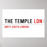 The Temple  Posters