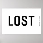 Lost  Posters