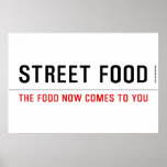 Street food  Posters